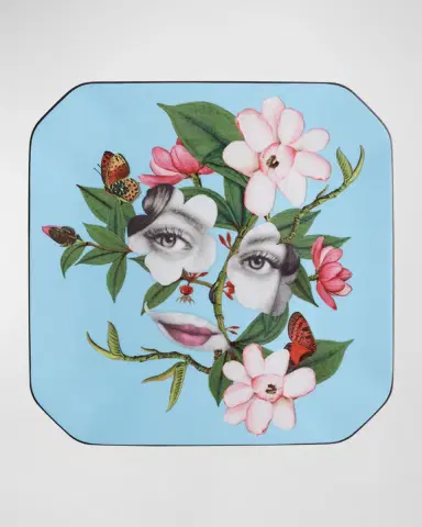Christian LaCroix X Vista Alegre Fete Vos Jeux Dessert Plates, Set of 4 | Thumbnail 5