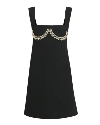 Giambattista Valli Crystal Bustier Sleeveless Mini Dress | Thumbnail 1