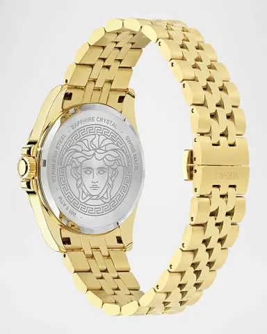 Versace Anteo IP Yellow Gold Bracelet Watch, 41mm | Thumbnail 4 Versace Anteo IP Yellow Gold Bracelet Watch, 41mm | Thumbnail 4