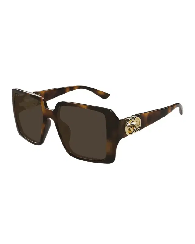 Oversized Plastic Square Sunglasses