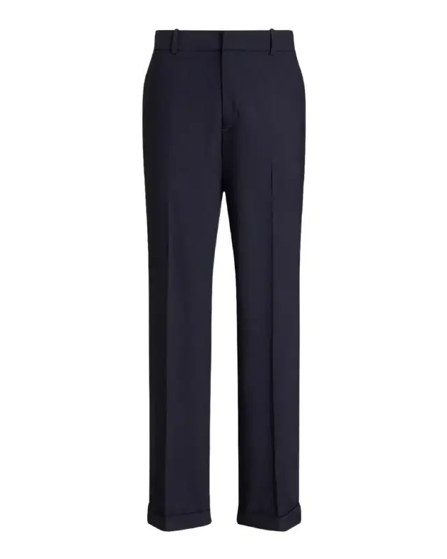 High-Rise Relaxed Straight Pants