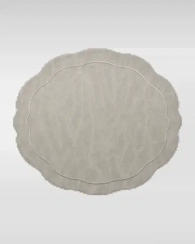 Kim Seybert Gray Tailored Placemat | Thumbnail 2