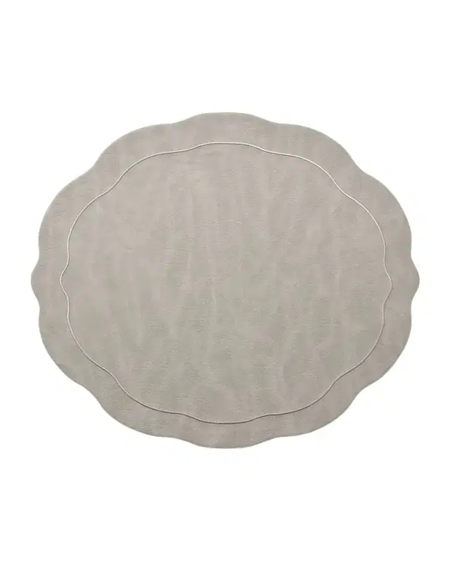 Kim Seybert Gray Tailored Placemat