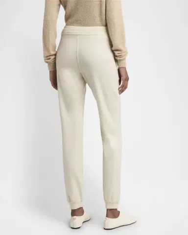 Loro Piana Cocooning Raw Cashmere Fleece Jogger Pants | Thumbnail 6