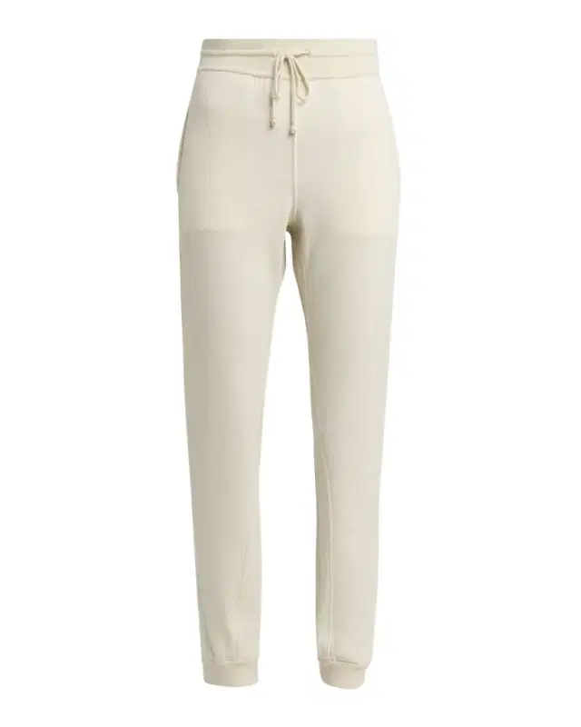Cocooning Raw Cashmere Fleece Jogger Pants