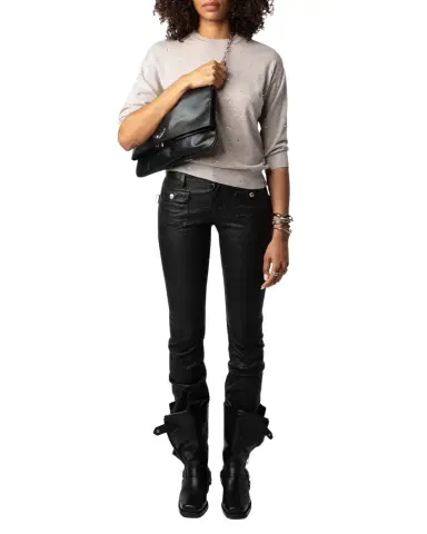 Zadig & Voltaire Kandy Embellished Crewneck Sweater | Thumbnail 1 Zadig & Voltaire Kandy Embellished Crewneck Sweater | Thumbnail 1