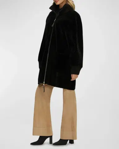 Gorski Reversible Lamb Shearling Jacket | Thumbnail 3 Gorski Reversible Lamb Shearling Jacket | Thumbnail 3