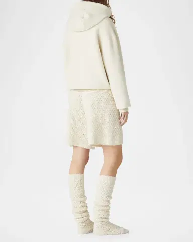 Loro Piana Cocooning Ottoman Cashmere Hooded Zip Jacket | Thumbnail 2 Loro Piana Cocooning Ottoman Cashmere Hooded Zip Jacket | Thumbnail 2