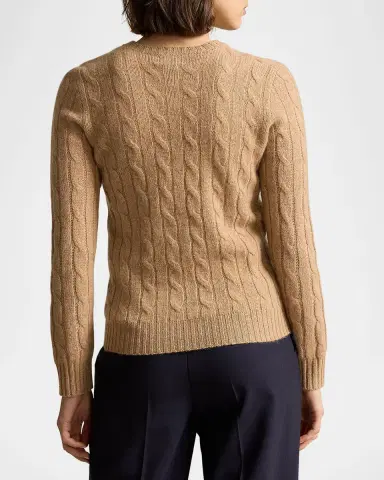 Polo Ralph Lauren Julianna Cable-Knit Cashmere Sweater | Thumbnail 3 Polo Ralph Lauren Julianna Cable-Knit Cashmere Sweater | Thumbnail 3