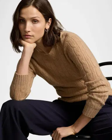 Polo Ralph Lauren Julianna Cable-Knit Cashmere Sweater | Thumbnail 8 Polo Ralph Lauren Julianna Cable-Knit Cashmere Sweater | Thumbnail 8