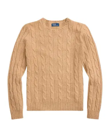 Polo Ralph Lauren Julianna Cable-Knit Cashmere Sweater | Thumbnail 1 Polo Ralph Lauren Julianna Cable-Knit Cashmere Sweater | Thumbnail 1