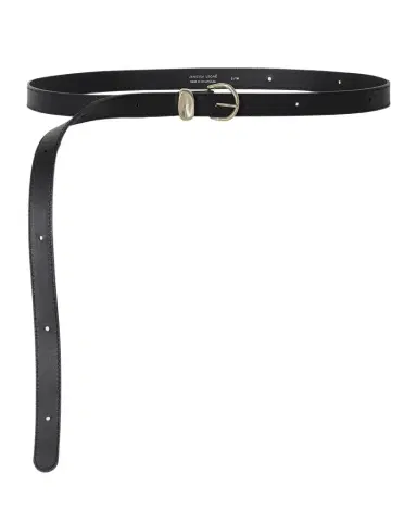 Janessa Leone Myra Leather Skinny Belt | Thumbnail 1