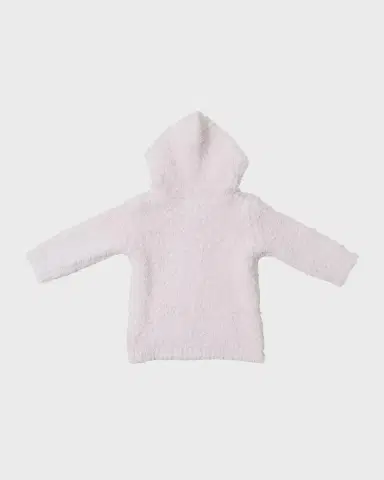 Barefoot Dreams Kid's CozyChic Textured Hoodie, Size 3M-24M | Thumbnail 2 Barefoot Dreams Kid's CozyChic Textured Hoodie, Size 3M-24M | Thumbnail 2