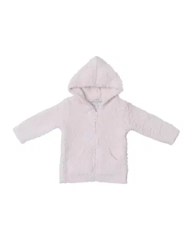 Barefoot Dreams Kid's CozyChic Textured Hoodie, Size 3M-24M | Thumbnail 4 Barefoot Dreams Kid's CozyChic Textured Hoodie, Size 3M-24M | Thumbnail 4