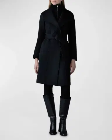Mackage Norita Double-Face Belted Wool Coat | Thumbnail 2