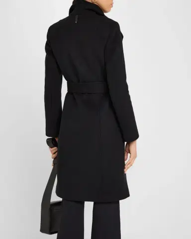 Mackage Norita Double-Face Belted Wool Coat | Thumbnail 3
