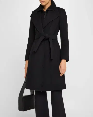 Mackage Norita Double-Face Belted Wool Coat | Thumbnail 4