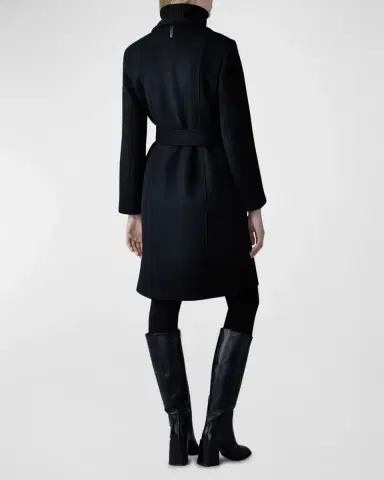Mackage Norita Double-Face Belted Wool Coat | Thumbnail 6