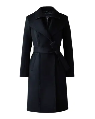 Mackage Norita Double-Face Belted Wool Coat | Thumbnail 1