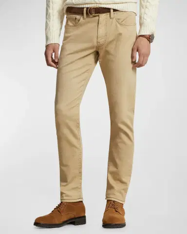 Polo Ralph Lauren Men's Sullivan Slim Knit-Like Chino Pants | Thumbnail 2