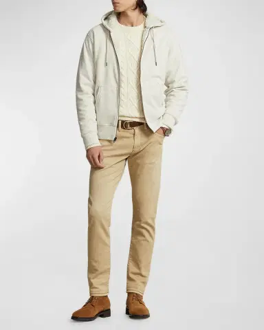 Polo Ralph Lauren Men's Sullivan Slim Knit-Like Chino Pants | Thumbnail 3