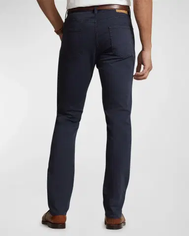 Polo Ralph Lauren Men's Sullivan Slim Knit-Like Chino Pants | Thumbnail 4 Polo Ralph Lauren Men's Sullivan Slim Knit-Like Chino Pants | Thumbnail 4