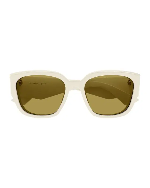 McQueen Rectangle Acetate Sunglasses