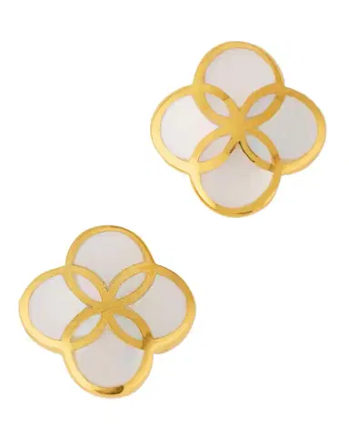 Jan Leslie Petal Gemstone Stud Earrings | Thumbnail 1 Jan Leslie Petal Gemstone Stud Earrings | Thumbnail 1