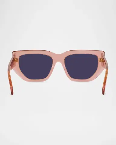 Stella McCartney Logo Plastic Cat-Eye Sunglasses | Thumbnail 5 Stella McCartney Logo Plastic Cat-Eye Sunglasses | Thumbnail 5