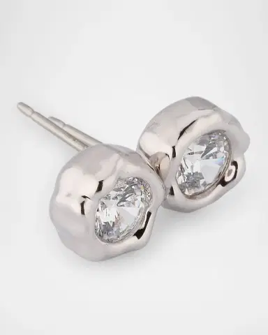 Alexis Bittar Asterales Molten Bezel Stud Earrings | Thumbnail 3 Alexis Bittar Asterales Molten Bezel Stud Earrings | Thumbnail 3