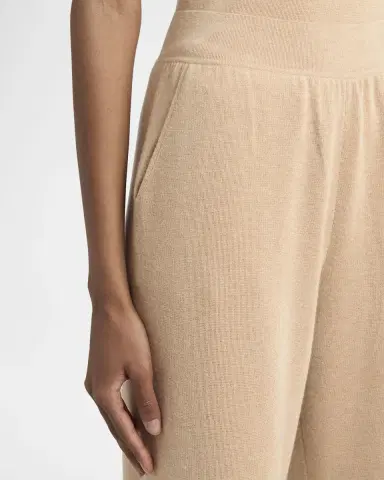 Loro Piana Cocooning Delicate Cashmere-Silk Trousers | Thumbnail 5