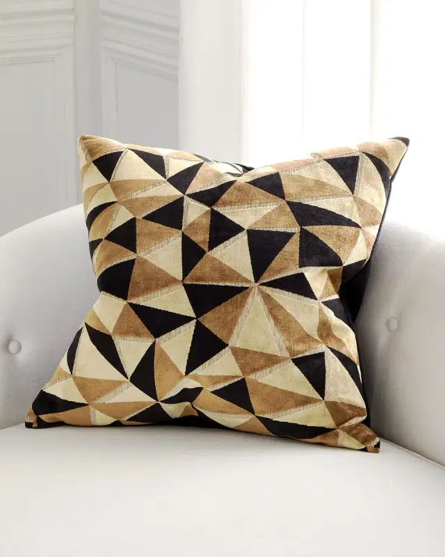 D.V. KAP Home Prismatic Decorative Pillow, 24" Square