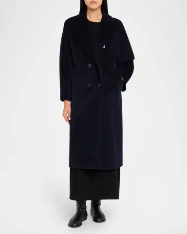 Max Mara Madame Belted Wool/Cashmere Coat | Thumbnail 2