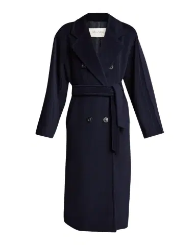Max Mara Madame Belted Wool/Cashmere Coat | Thumbnail 1