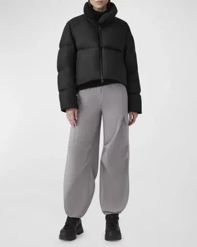 Canada Goose Garnet Cropped Puffer | Thumbnail 2 Canada Goose Garnet Cropped Puffer | Thumbnail 2