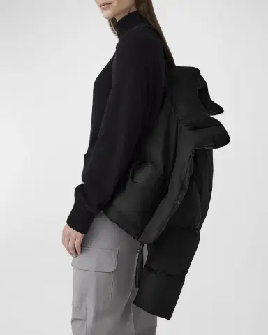 Canada Goose Garnet Cropped Puffer | Thumbnail 4 Canada Goose Garnet Cropped Puffer | Thumbnail 4