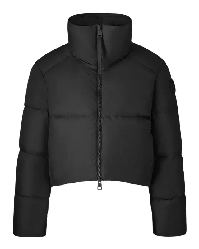 Garnet Cropped Puffer