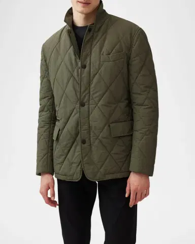 Rodd & Gunn Men's Elsthorpe Quilted Canvas Jacket | Thumbnail 4
