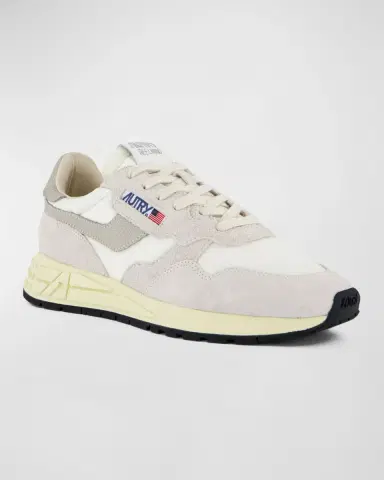 AUTRY Reelwind Low-Top Leather Trainer Sneakers | Thumbnail 2 AUTRY Reelwind Low-Top Leather Trainer Sneakers | Thumbnail 2