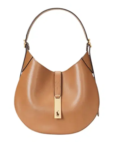 Polo Ralph Lauren Polo ID Leather Small Shoulder Bag | Thumbnail 1