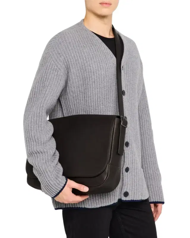 Men's Runwell Leather Messenger Bag