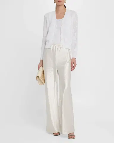 Fabiana Filippi Diamante-Trim Ribbed Jersey Tank | Thumbnail 2 Fabiana Filippi Diamante-Trim Ribbed Jersey Tank | Thumbnail 2