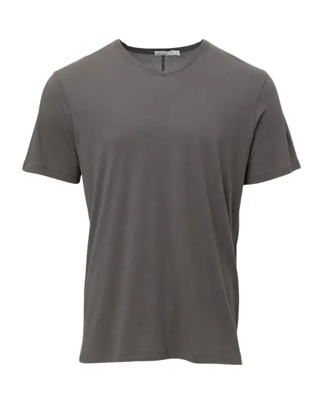 Barefoot Dreams Men 's Malibu Collection Cotton Modal V-Neck T-Shirt