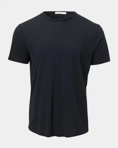 Barefoot Dreams Men's Malibu Collection Cotton Modal Crewneck T-Shirt | Thumbnail 3 Barefoot Dreams Men's Malibu Collection Cotton Modal Crewneck T-Shirt | Thumbnail 3