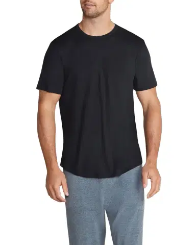 Barefoot Dreams Men's Malibu Collection Cotton Modal Crewneck T-Shirt | Thumbnail 1 Barefoot Dreams Men's Malibu Collection Cotton Modal Crewneck T-Shirt | Thumbnail 1