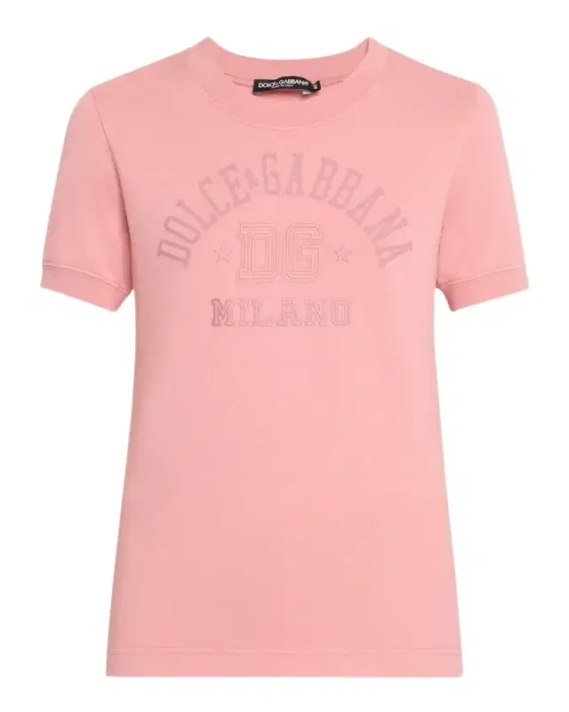 College Logo Jersey Slim-Fit Top