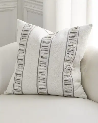 D.V. KAP Home Hera Decorative Throw Pillow, 24 Sq. | Thumbnail 2