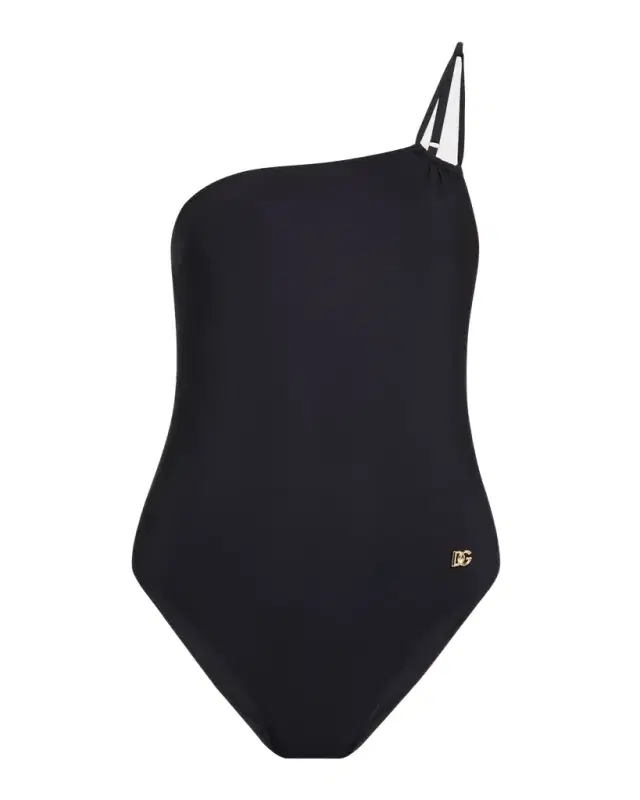 Asymmetric One-Piece Swimsuit