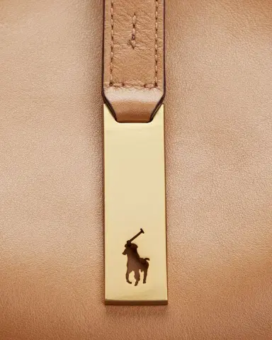 Polo Ralph Lauren Polo ID Calfskin Large Shoulder Bag | Thumbnail 6 Polo Ralph Lauren Polo ID Calfskin Large Shoulder Bag | Thumbnail 6