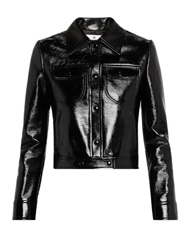 Signature Vinyl Trucker Jacket